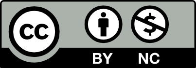 Attribution-NonCommerical 4.0 International (CC BY-NC 4.0) icon