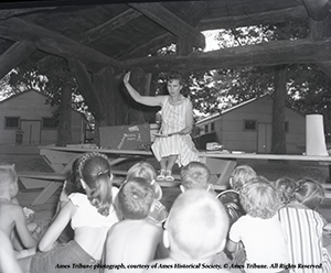 Summer Camp at Pammel Court, 1957.