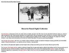 Descartes Pascal Glass Plate Negative Collection: A Digitization Project