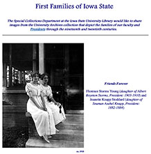 First Families of Iowa State